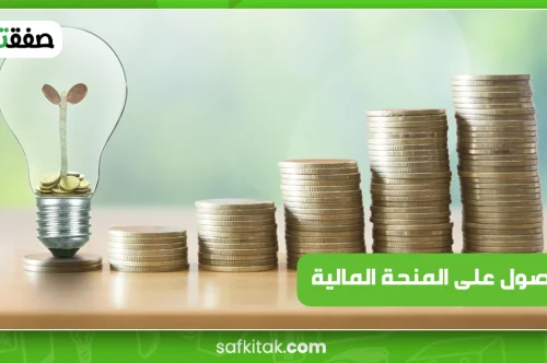 الحصول على المنحة المالية